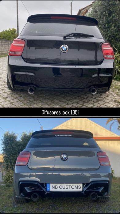 Difusor bmw F20/ F21 look 135i