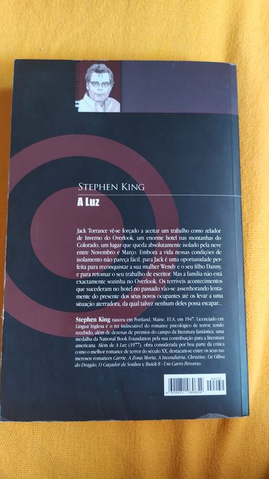 Livro "A Luz" de Stephen King