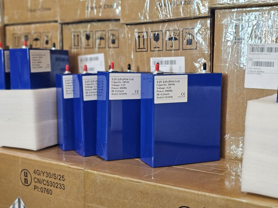 Акумулятори, комірки LiFePO4 280ah клас А 310а+