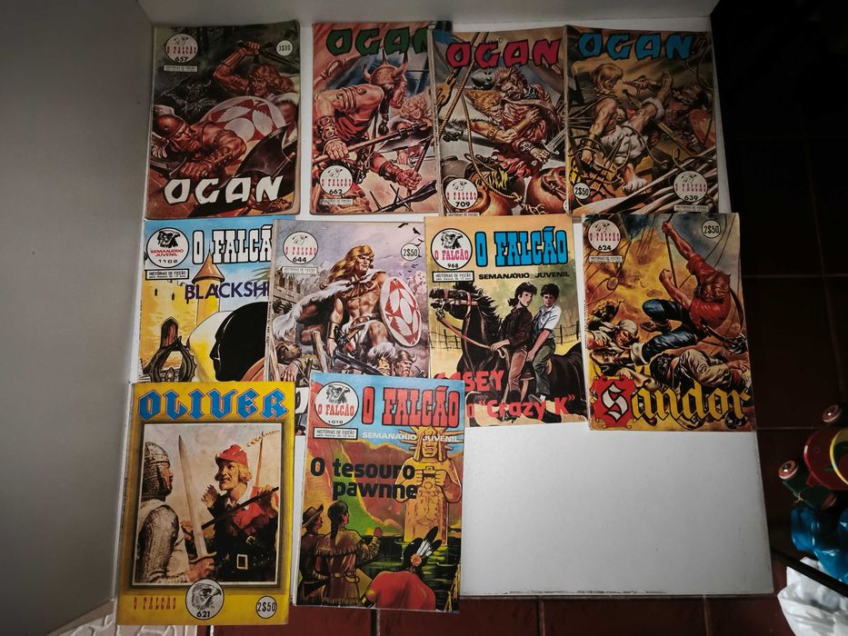 O FALCÃO - Livros Banda Desenhada diversos números