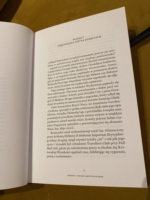 CHRISTINE Powieść o Krystynie Skarbek. Vincent V. Severski
