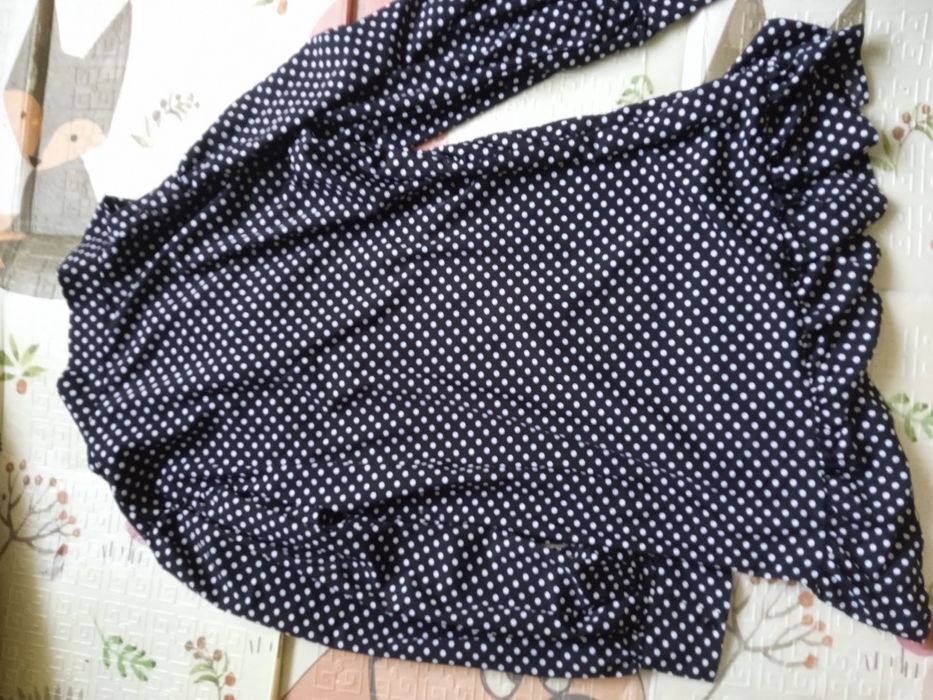 Сукня жіноча чорна в горошок