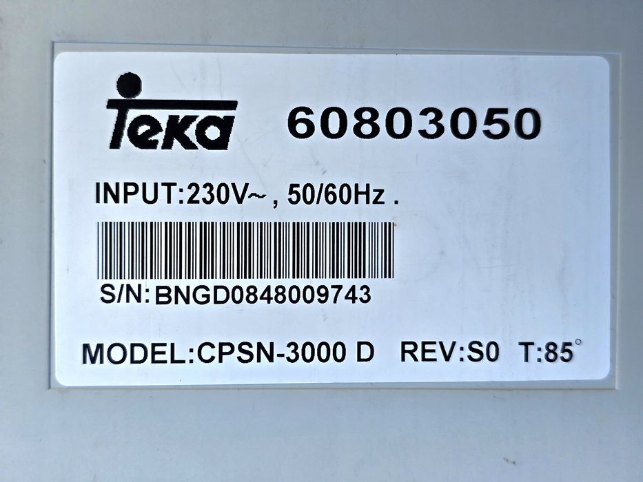 Placa de Indução Teka CPSN 3000 D – 6.400 W