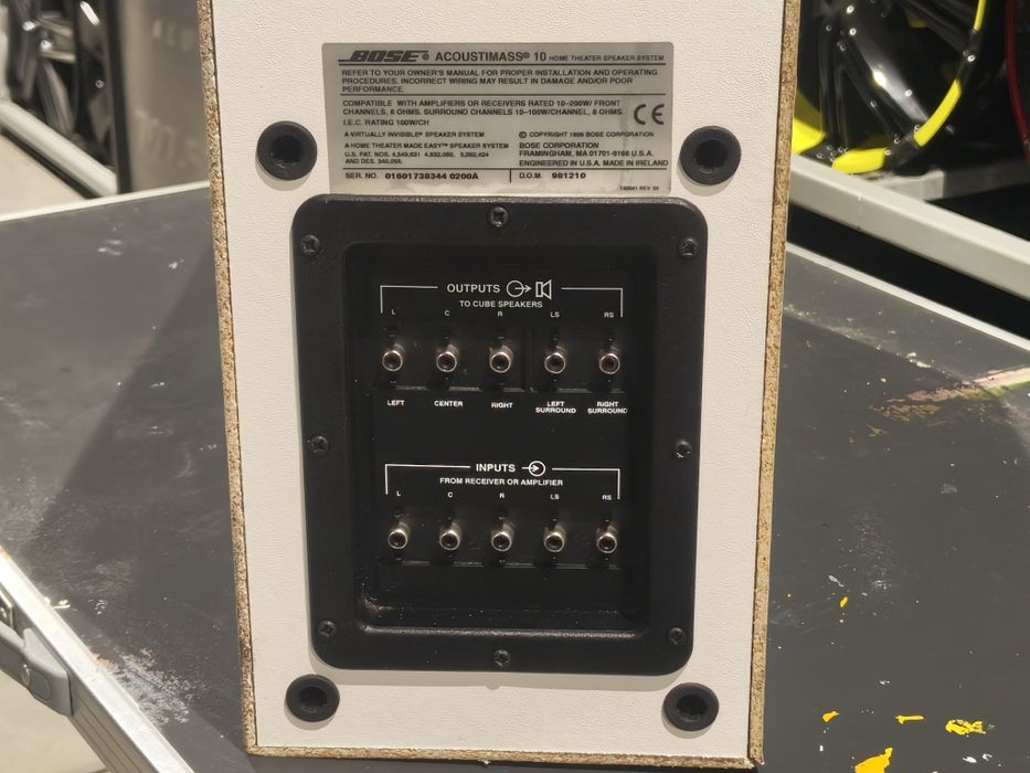 Bose Acoustimass 10 subwoofer flagowy pasywny model