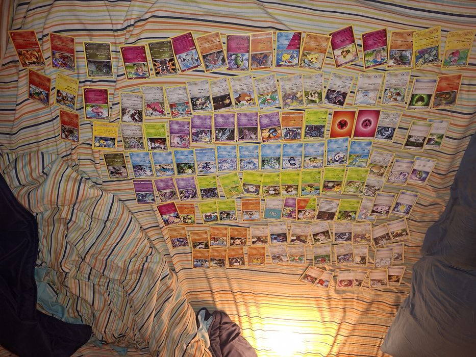 118 cartas de pokémon