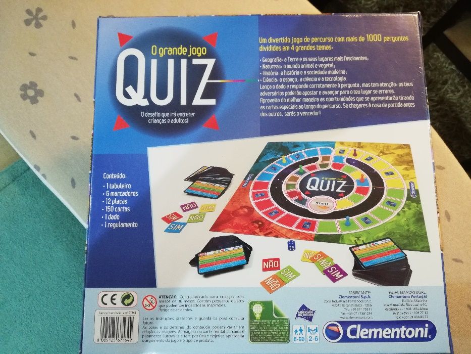 O Grande Jogo - QUIZ - Clementoni