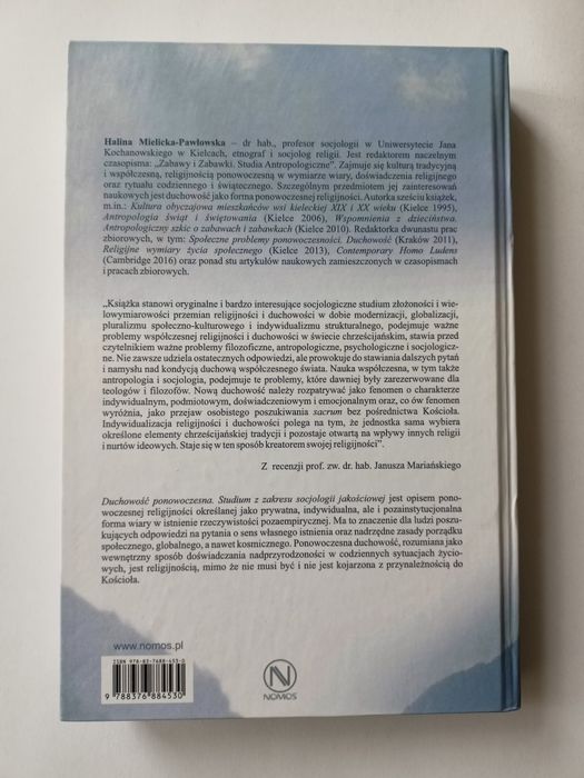 Duchowość ponowoczesna Halina Mielicka-Pawłowska