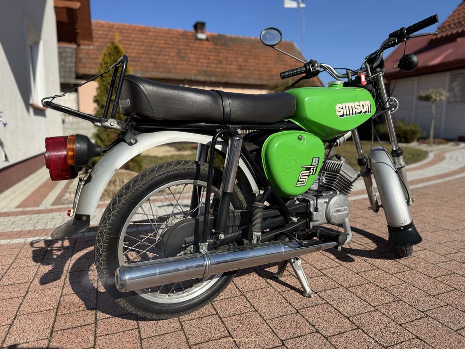 Simson S51/1, rok 1989, 12V, 4 biegi, M541/1