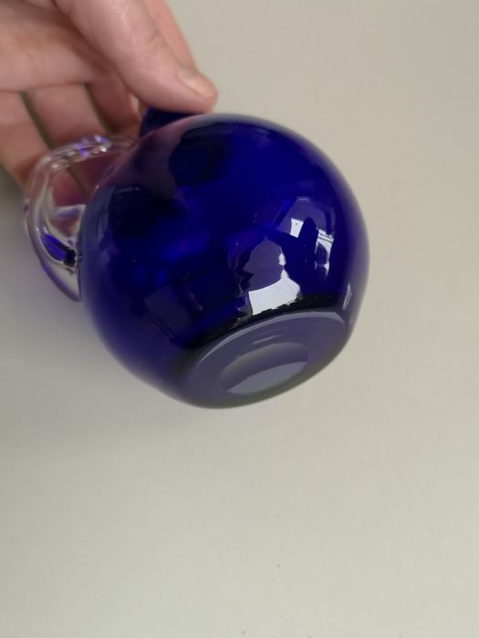 karafka kobaltowa vintage Włochy