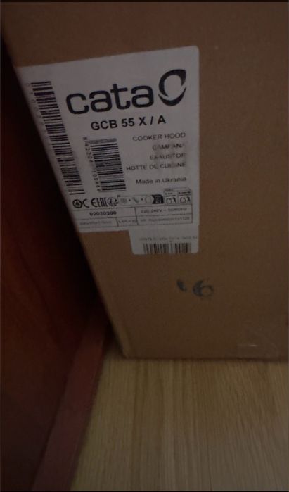 Exaustor CATA GCB 55 X/A – Novo na Caixa