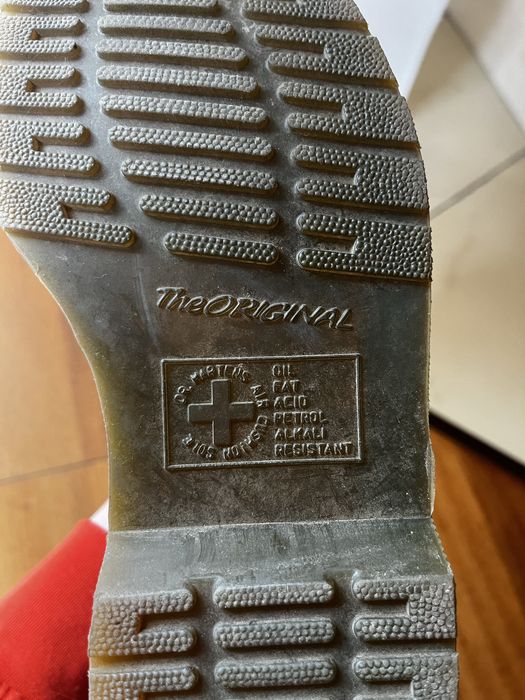 Buty ciemnozielone Martens