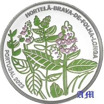 PORTUGAL - 5€ PROOF Hortelã-brava de folha-longa (mentha longifolia)
