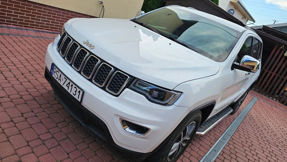 Jeep Grand Cherokee Jeep Grand Cherokee IV 2017 3.6 V6 286KM 4x4 Reduk Aut LED Limited BDB