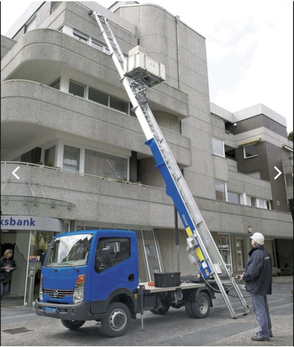 36 метр Ladder lift Nissan Cabstar Paus вишка вантажний ліфт підйомник
