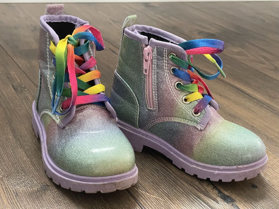 Buciki dla dziewczynki wiosenne roz. 28 uzywane