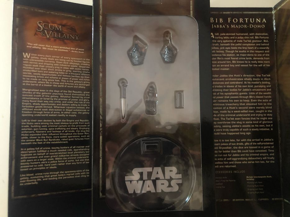 Sideshow Star Wars Bib Fortuna figura tipo Hot Toys