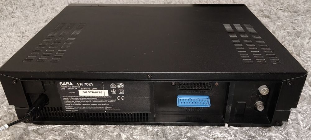 Magnetowid Video Vhs SABA (Thomson) VR7021 pilot
