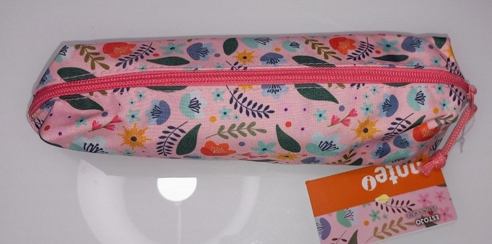 CONJUNTO ESCOLAR (mochila+estojo) - coleção Girly Flowers