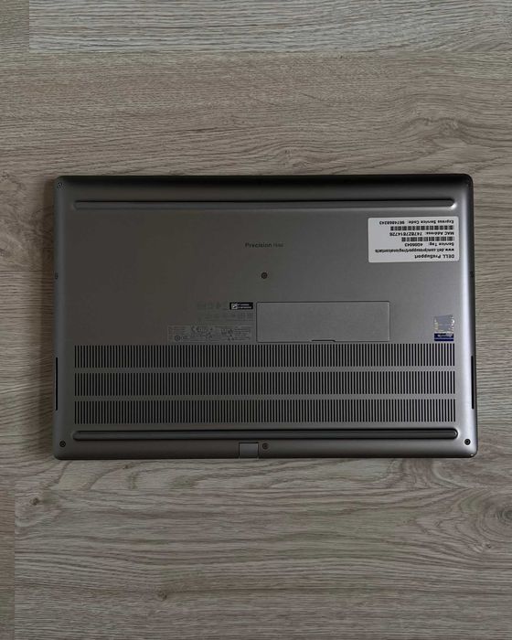 Portátil Workstation Dell Precision 7550 – i7 10ª Gen | 32GB RAM | 1TB SSD | Nvidia Quadro RTX 3000