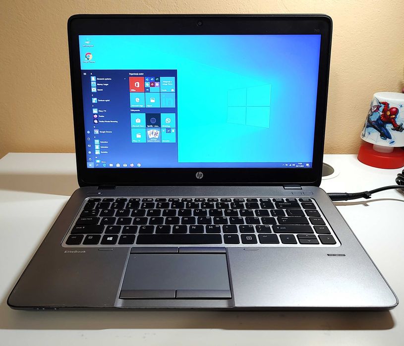 Notebook HP Elitebook 745 - Win10/AMD/13.3"/Podświetlana klawiatura