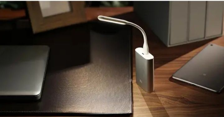 Гибкая USB LED лампа  Pink