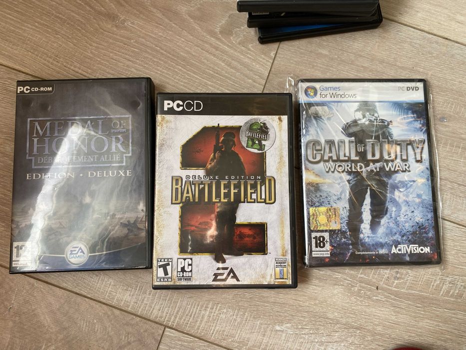 Battlefield , medal of honor ,call of duty