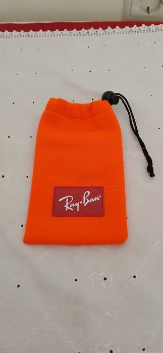 Bolsa para óculos Ray-ban, nova