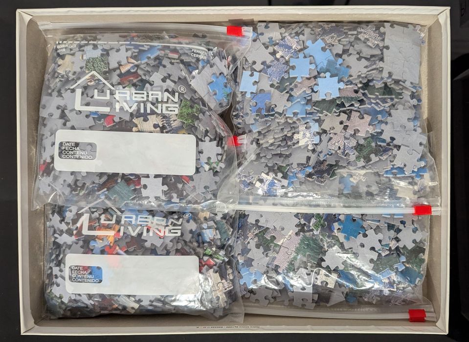 Puzzles 1000 peças