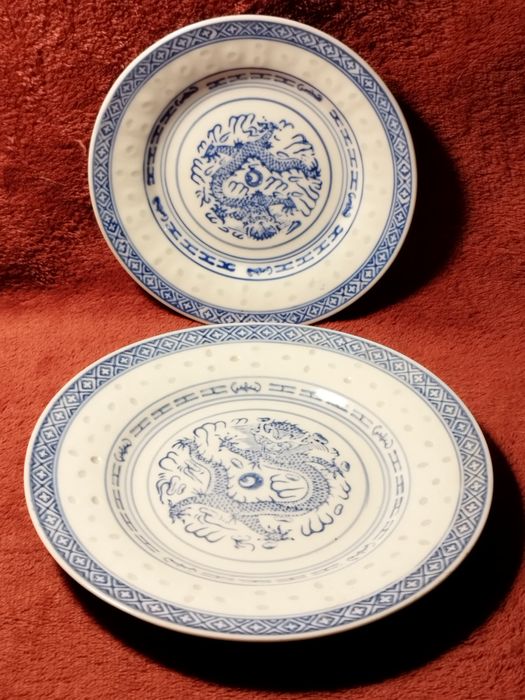 Zestaw do Chińszczyzny/ 4 elem/ Chińska Porcelana Ryżowa