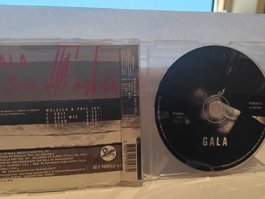 cd single GALA - Come Into My Life (Remixes) RARO!!