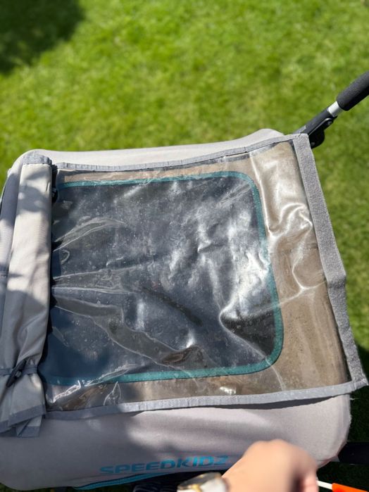 Wózek biegowy do roweru qeridoo speedkid2