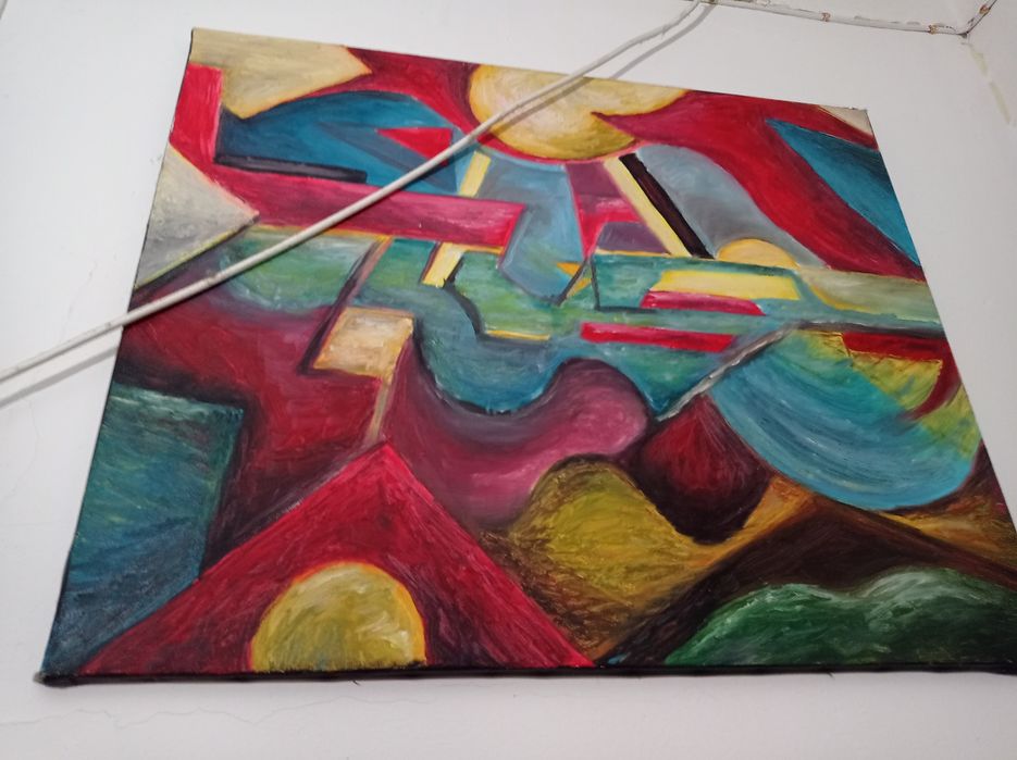 Pintura "Luar de Verão" de Gustavo Moreira.