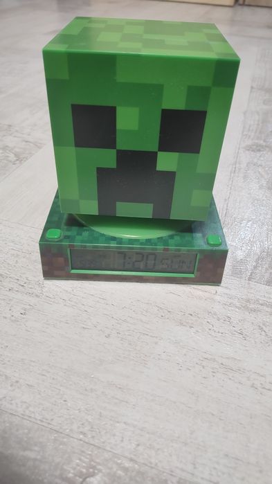 Lampka Creeper Minecraft Jak Nowa