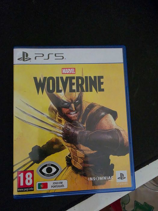 Wolverine ps5 como novo com dlc