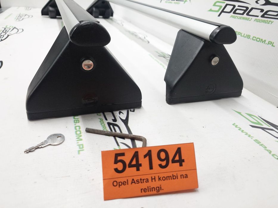 あつ様 Bagażnik dachowy bazowy belki poprzeczki Opel Astra H kombi