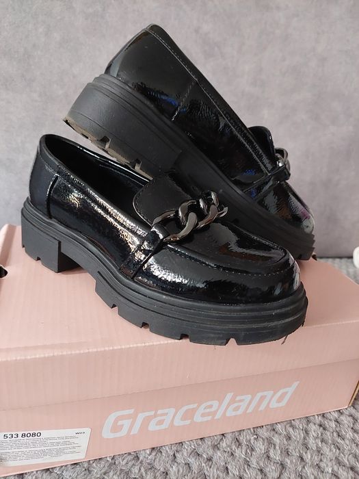 Półbuty mokasyny dziewczynka 31