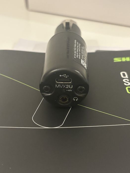 Shure MVX2U – Interface Digital XLR para USB-C