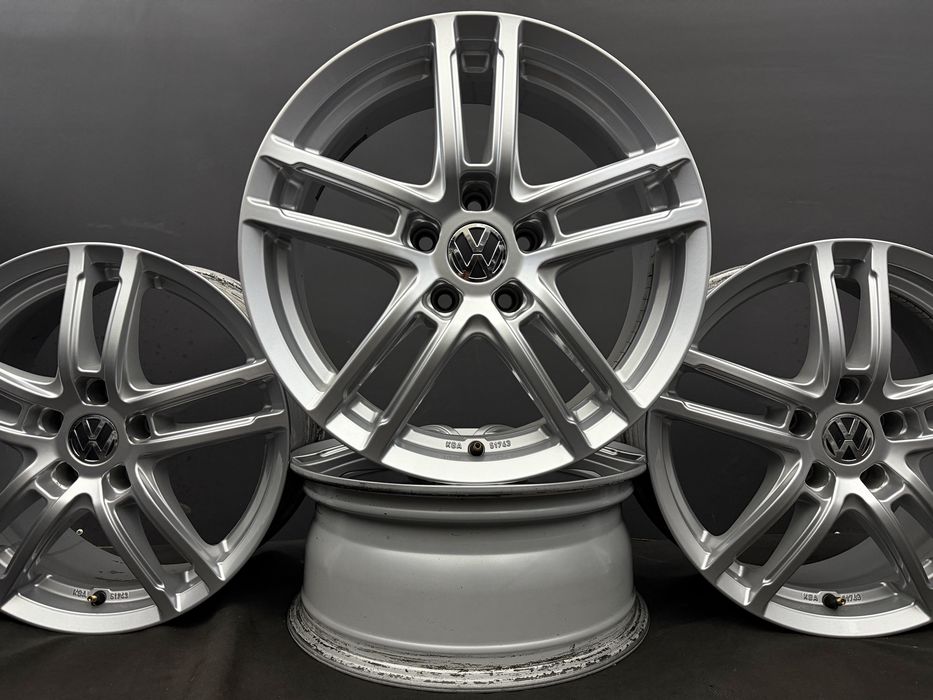 Диски R17 5x112 Et38 7J. Volkswagen Tiguan Passat B8 B7 B6 Jetta Golf  CC Audi Q5 A6 A4 Q3 Q2 Skoda Kodiaq Karoq Octavia A8 A7 A5 Superb Merdedes W