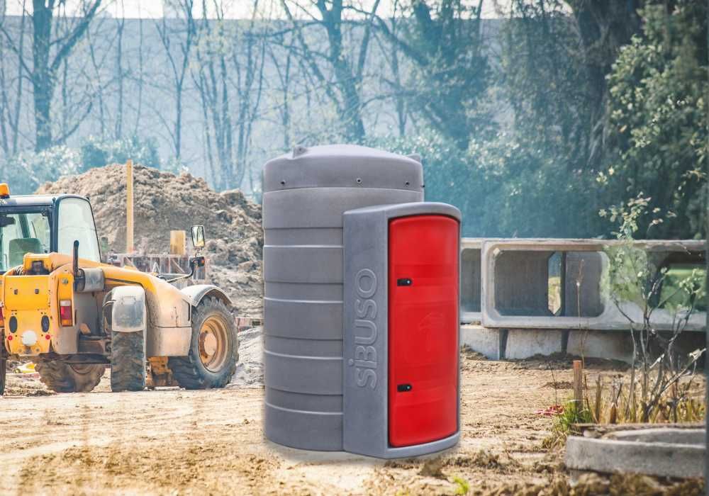 Zbiornik do paliwa na olej napędowy diesel ON SIBUSO NVC 1500 L