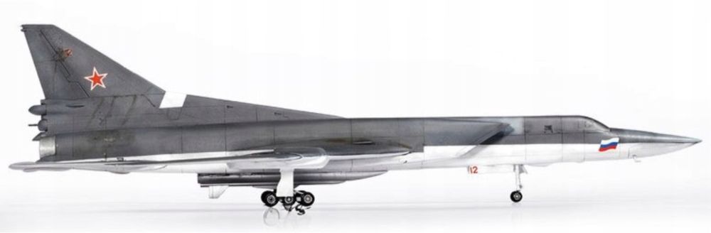 Academy 12636 samolot Tu-22M3 Backfire C model do sklejania 1:144