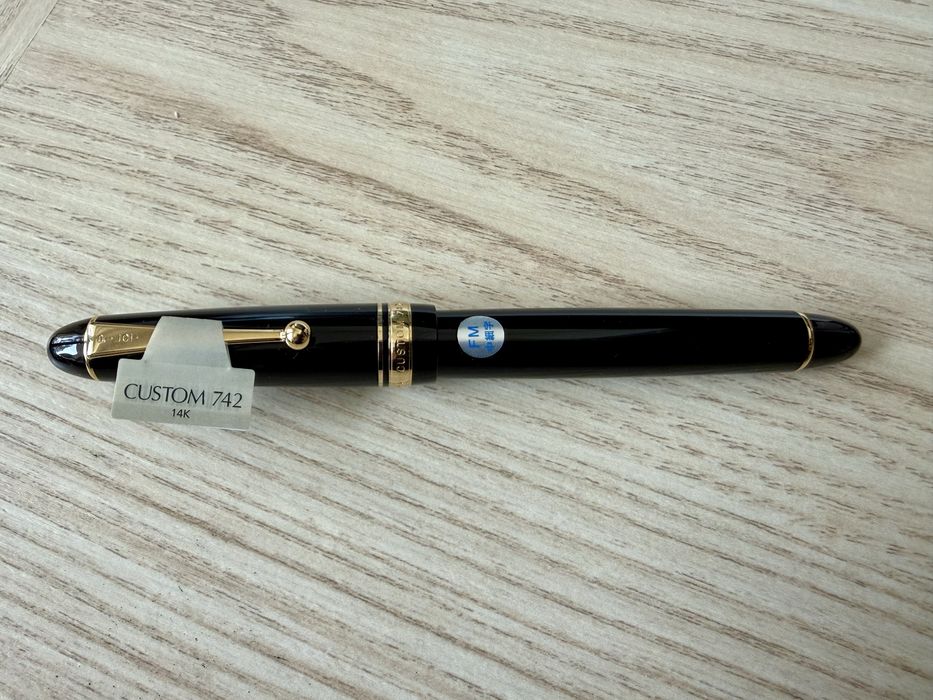 Pióro wieczne Pilot Custom 742 FM 14K | komplet sklepowy | stan idealny