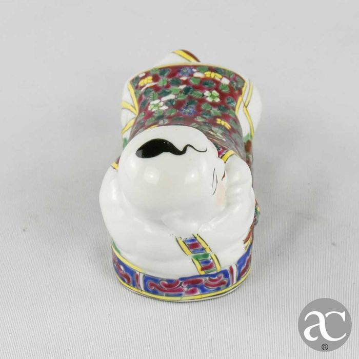 Almofada em porcelana da China, Figura de criança, período República