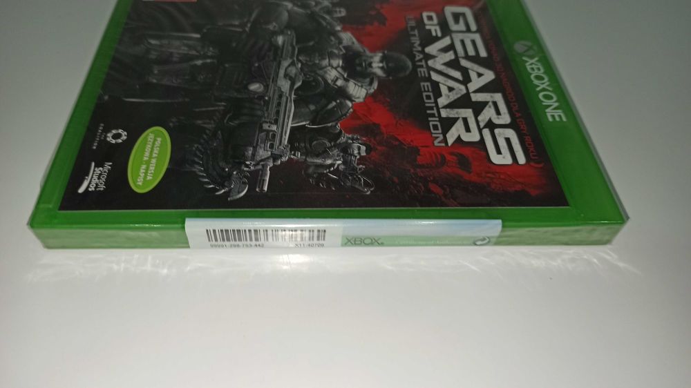 xbox one GEARS OF WAR ULTIMATE EDITION po polsku Nowa! polska okładka