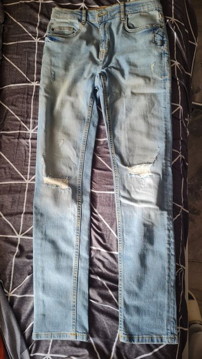 Джинсы zara штаны, 13-14 лет