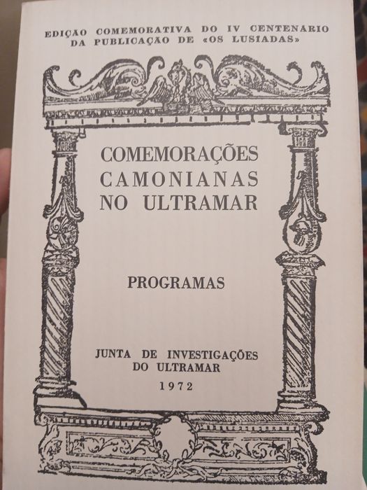 Livro - Comemorações Camonianas no ultramar