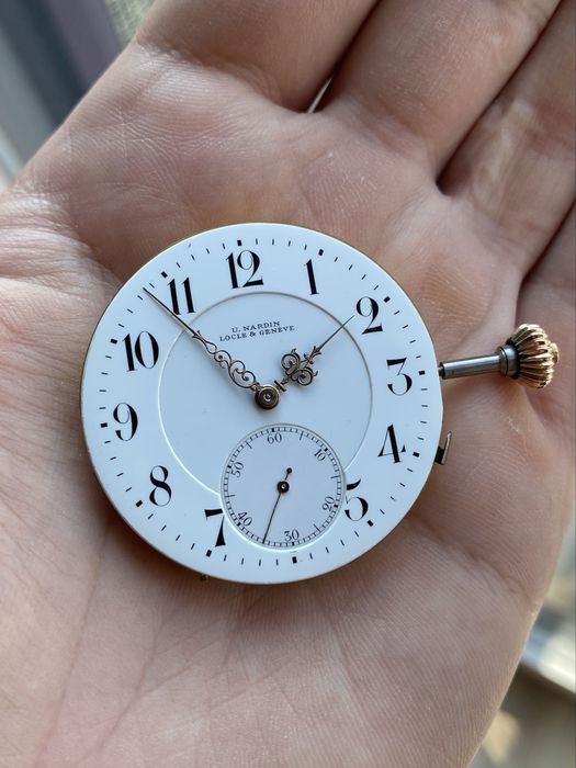 Ulysse Nardin Mechanizm zegarka kieszonkowego