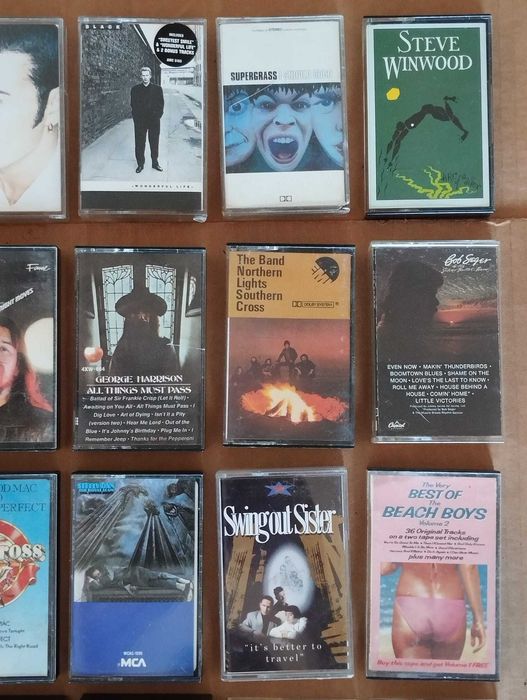 Várias Cassetes Antigas Internacionais #C04L01