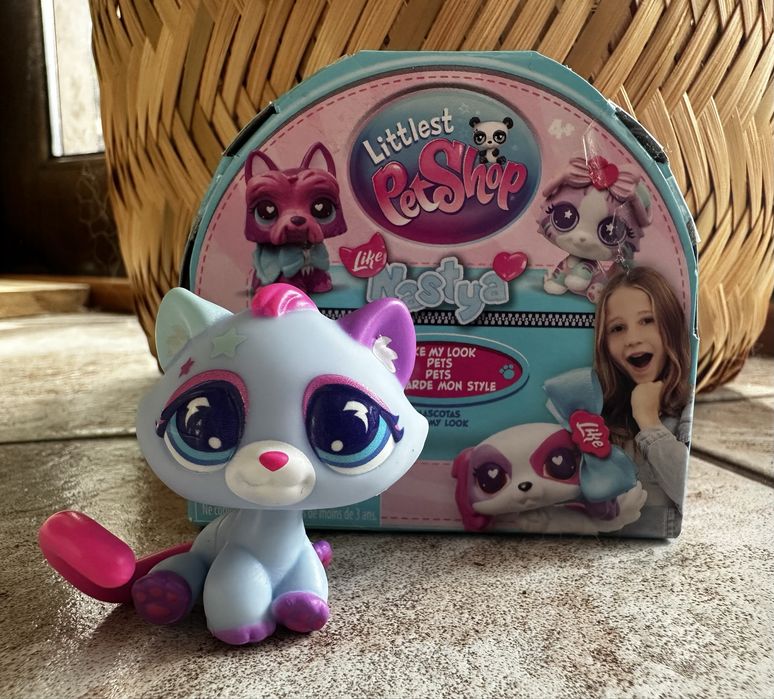 LPS Littlest pet shop box like Nastya kotek tabby