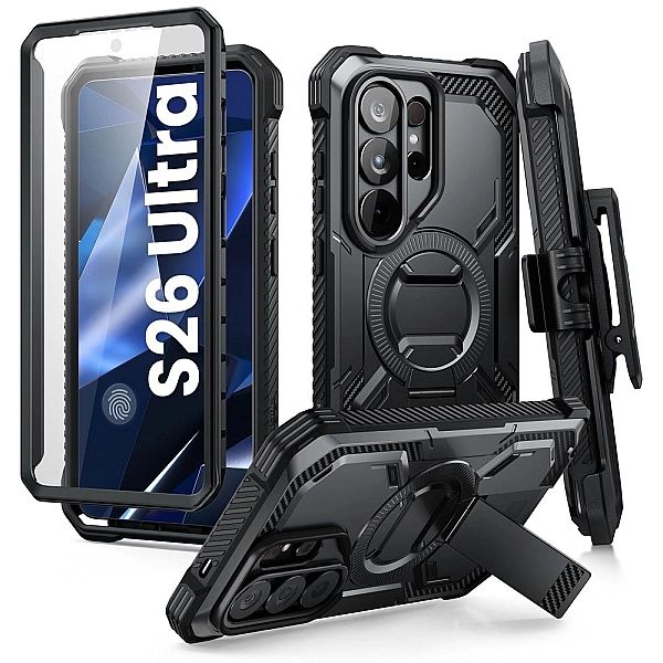 Supcase Iblsn Armorbox Clip Mag Magsafe Galaxy S26 Ultra Black