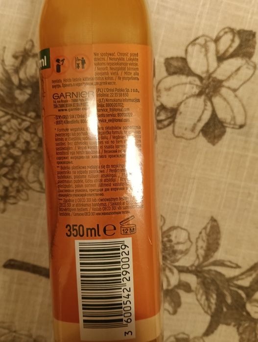 Szampon Garnier Fructis Papaya